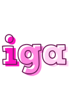 Iga hello logo