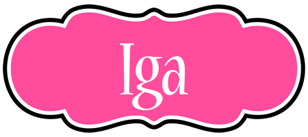 Iga invitation logo