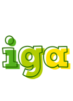 Iga juice logo