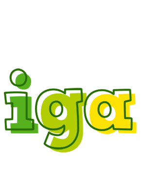 Iga juice logo