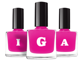 Iga nails logo