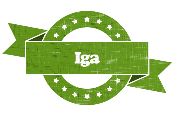 Iga natural logo