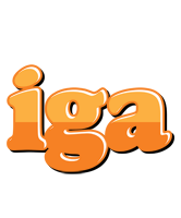 Iga orange logo