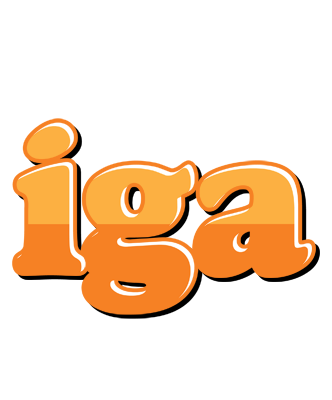 Iga orange logo