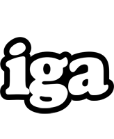 Iga panda logo