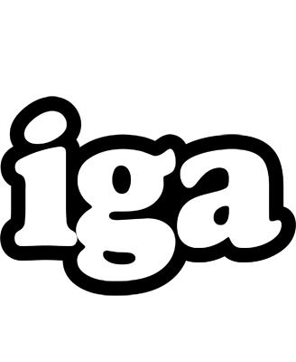 Iga panda logo