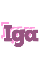 Iga relaxing logo