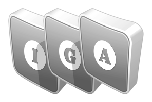 Iga silver logo