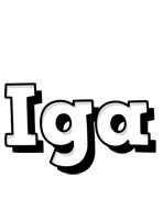 Iga snowing logo