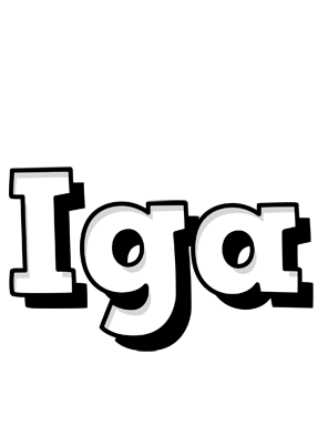 Iga snowing logo