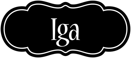 Iga welcome logo