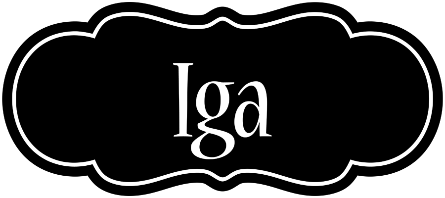 Iga welcome logo