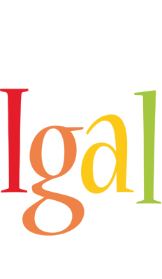 Igal birthday logo