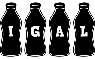 Igal bottle logo