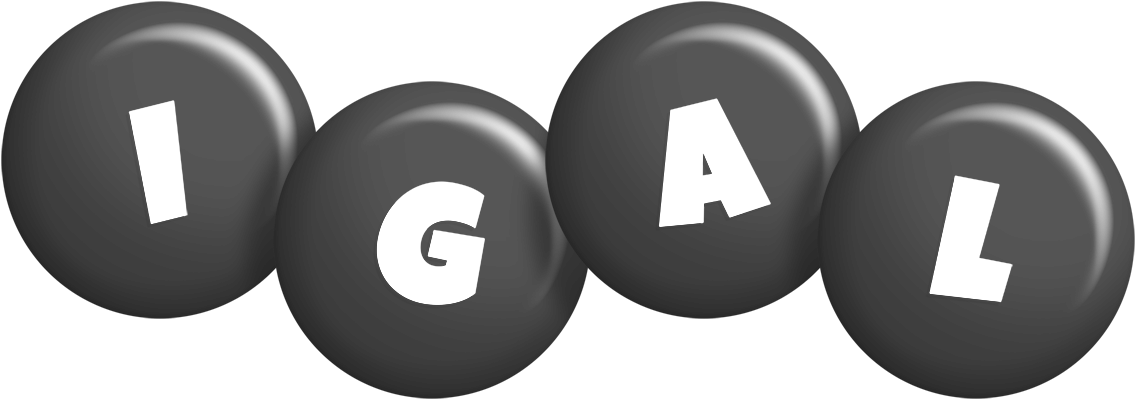Igal candy-black logo