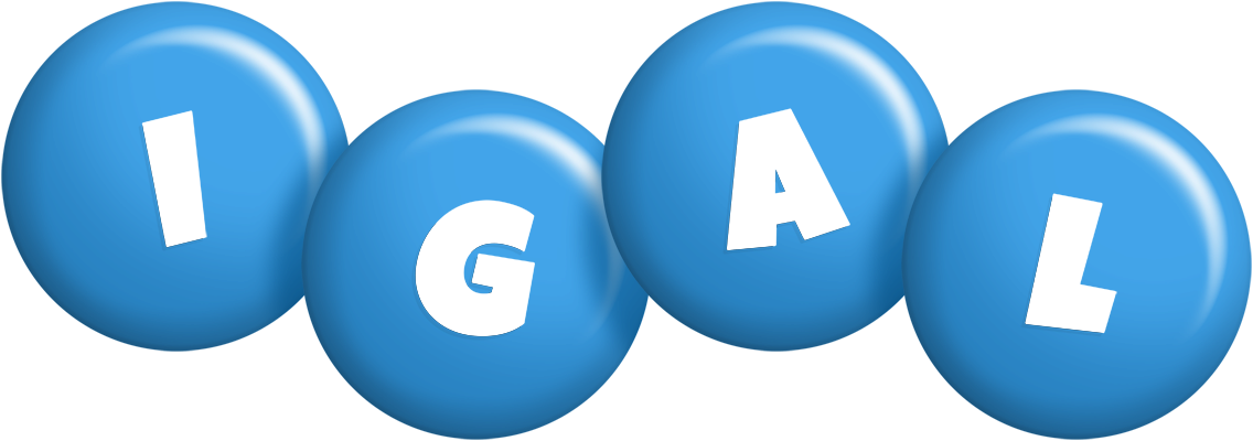 Igal candy-blue logo