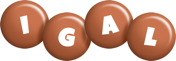 Igal candy-brown logo