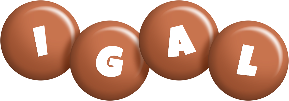 Igal candy-brown logo