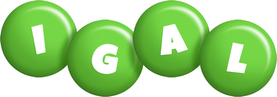 Igal candy-green logo