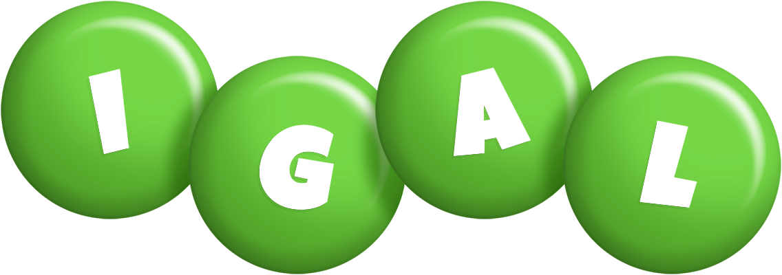 Igal candy-green logo