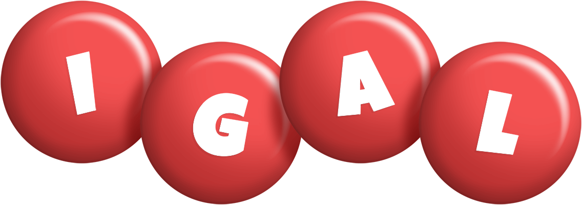 Igal candy-red logo
