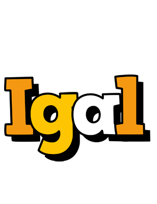 Igal cartoon logo