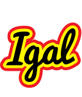 Igal flaming logo