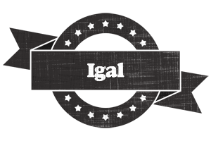 Igal grunge logo