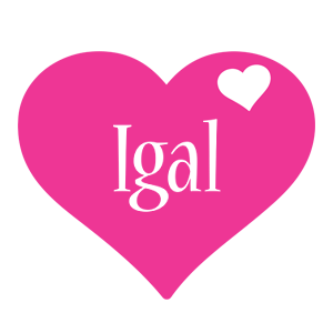 Igal love-heart logo