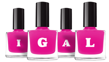 Igal nails logo