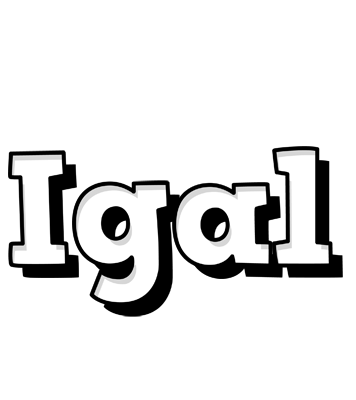 Igal snowing logo
