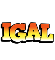 Igal sunset logo