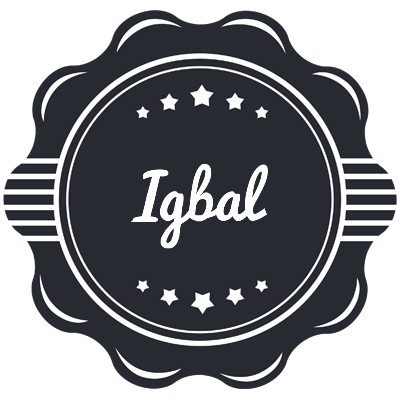Igbal badge logo