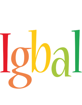 Igbal birthday logo