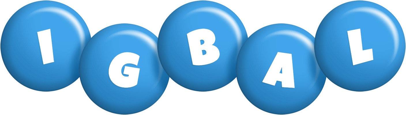 Igbal candy-blue logo