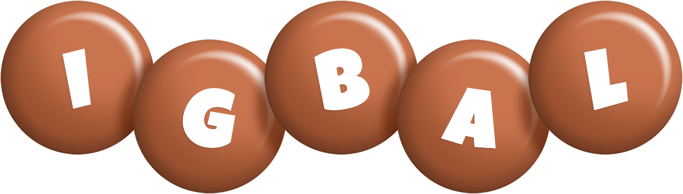 Igbal candy-brown logo