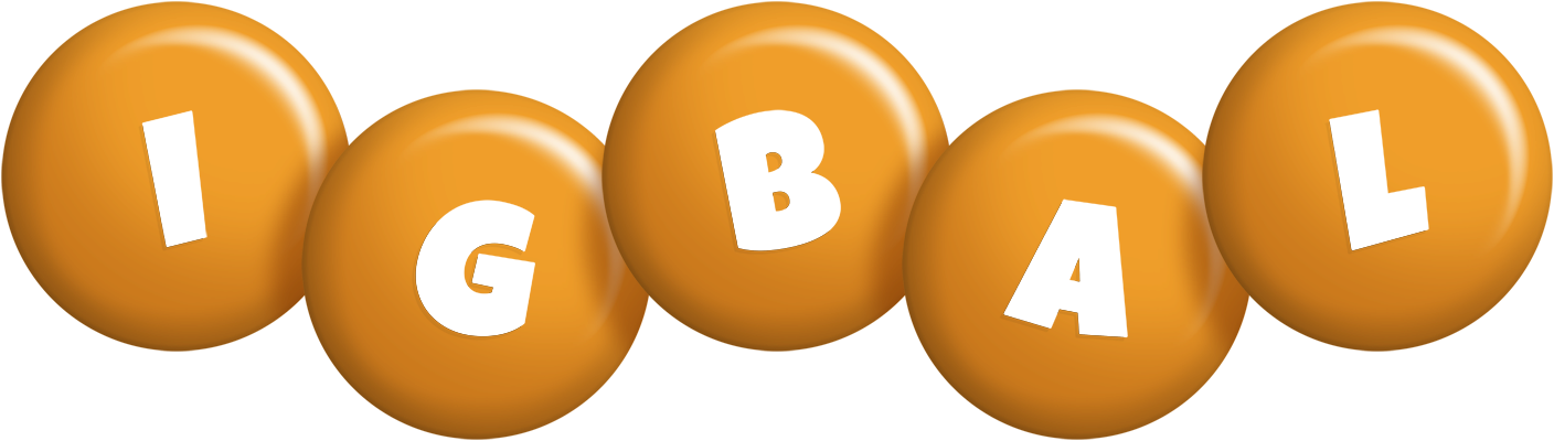 Igbal candy-orange logo