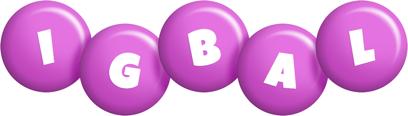 Igbal candy-purple logo