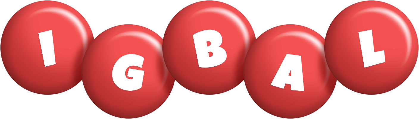 Igbal candy-red logo