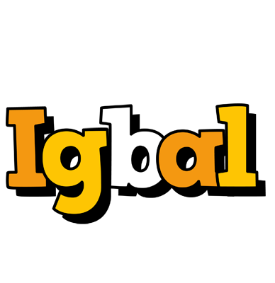 Igbal cartoon logo