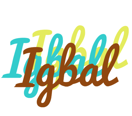Igbal cupcake logo