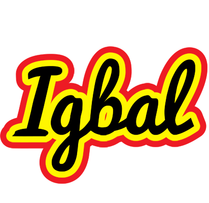 Igbal flaming logo