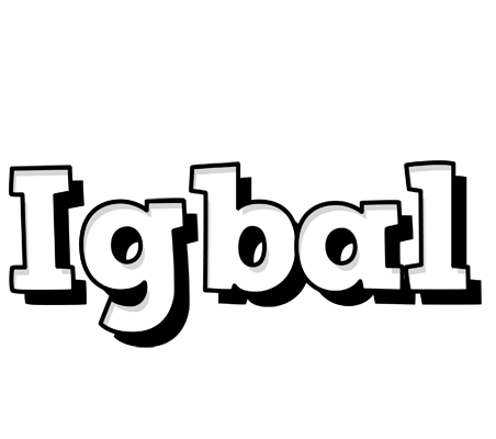 Igbal snowing logo