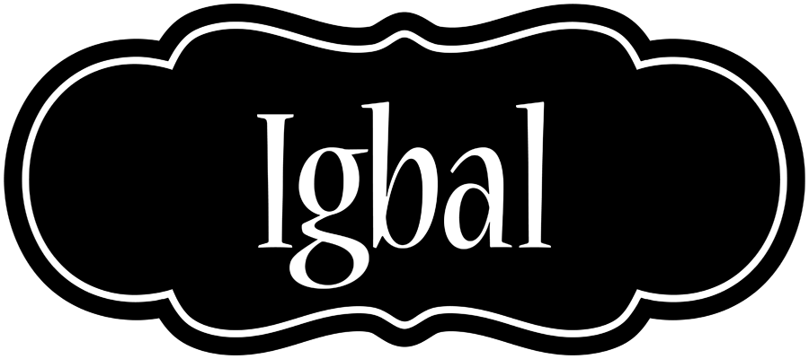 Igbal welcome logo