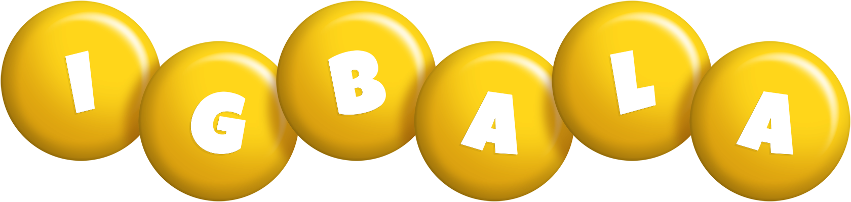 Igbala candy-yellow logo