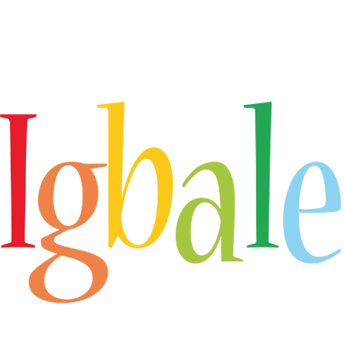 Igbale birthday logo