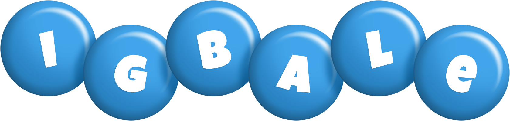 Igbale candy-blue logo