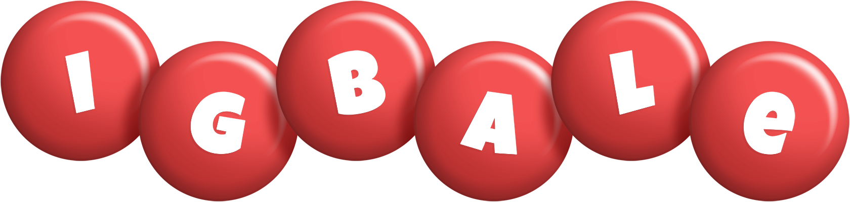 Igbale candy-red logo