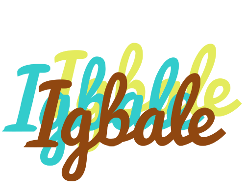 Igbale cupcake logo