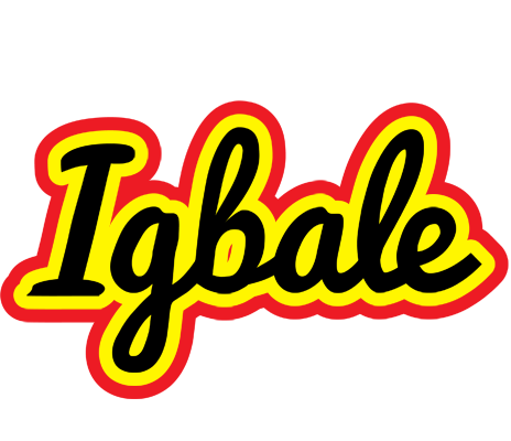 Igbale flaming logo